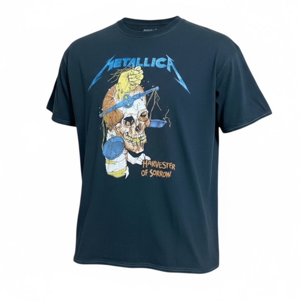 ⚡️Metallica 1988 Tour Tee L/XL ⚡️ Harvester of Sorrow Skull Graphic